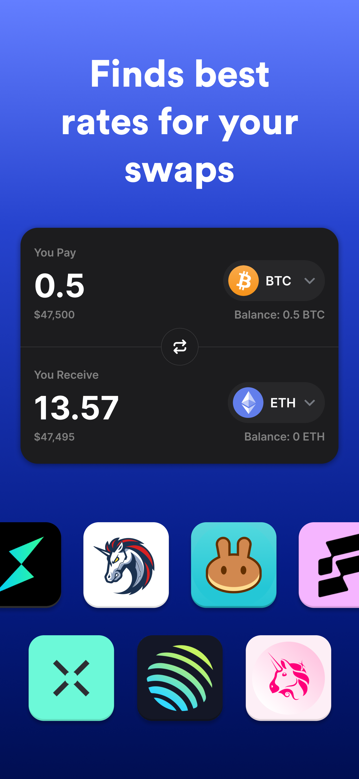 screenshot of Gem Wallet